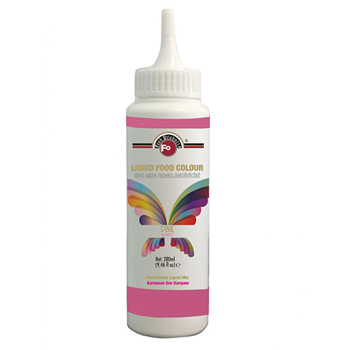 FO Colorant Alimentaire Liquide Rose 280 ml