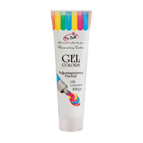 colorant en gel Tube blanc 100g