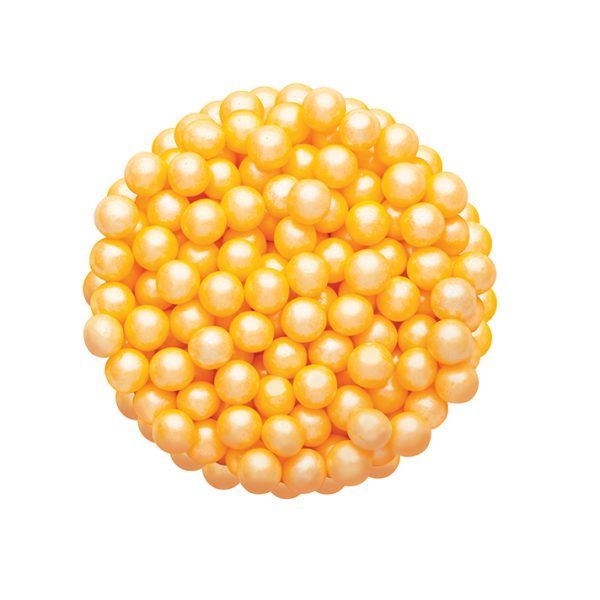 PERLES 4MM JAUNE