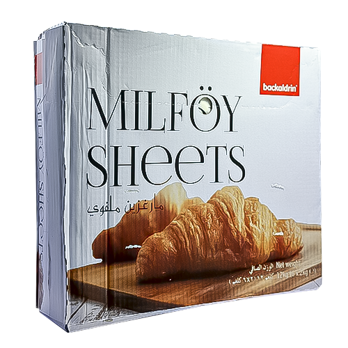 MARGARINE milfoy sheets Vandemoortele 6x2KG