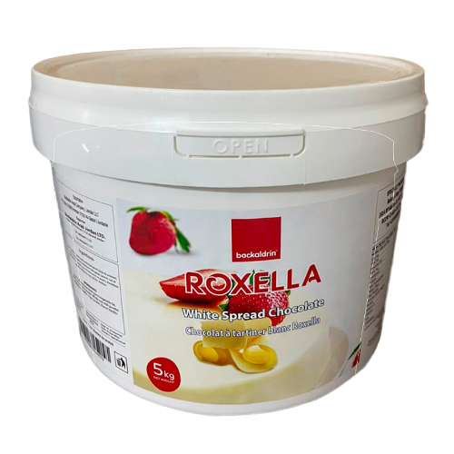 BACKALDRIN ROXELLA PATE A TARTINER CHOCOLAT BLANC 5KG