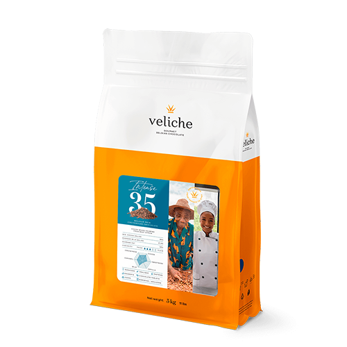 VELICHE pepites chocolat couverture au lait 35%