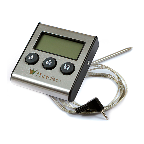 Martellato Thermomètre numérique avec sonde d’immersion