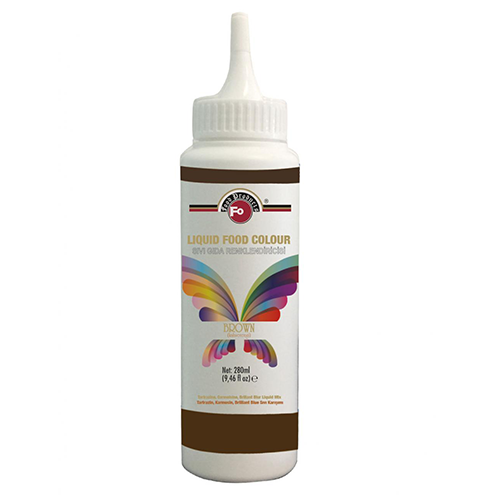 FO Colorant alimentaire liquide brun 280 ml