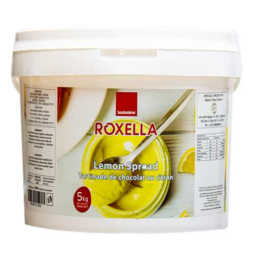 BACKALDRIN ROXELLA PATE A TARTINER CITRON 5KG