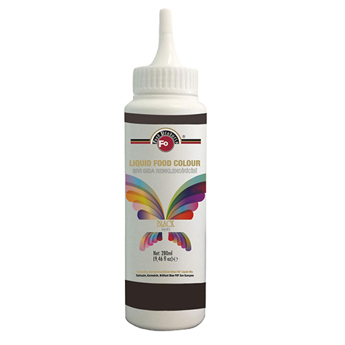 FO Colorant alimentaire liquide noir 280 ml