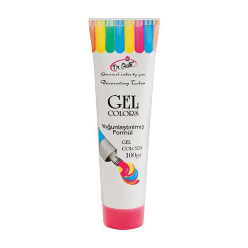 colorant en gel Tube rose bébé 100g