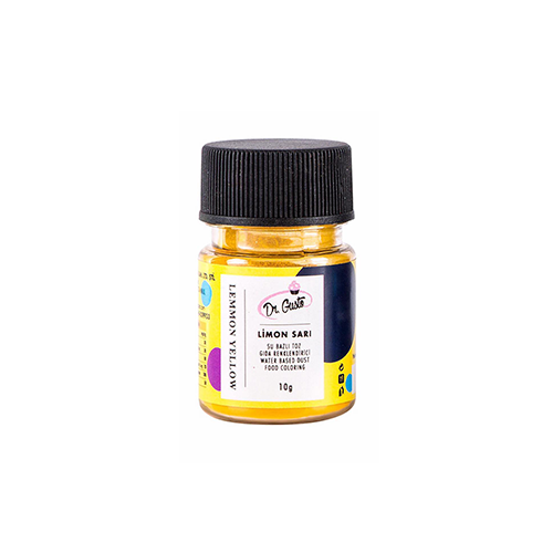 Dr Gusto colorant poudre jaune citron 10g