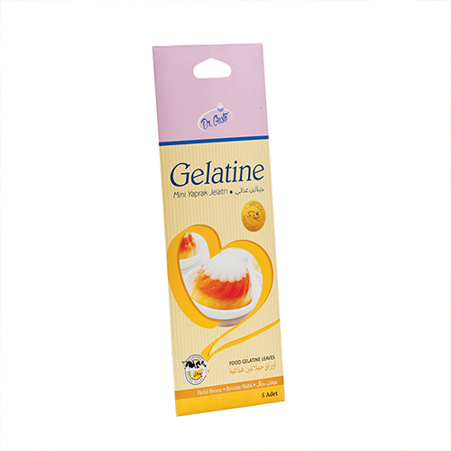 Dr Gusto Gelatine en feuille (5feuilles)