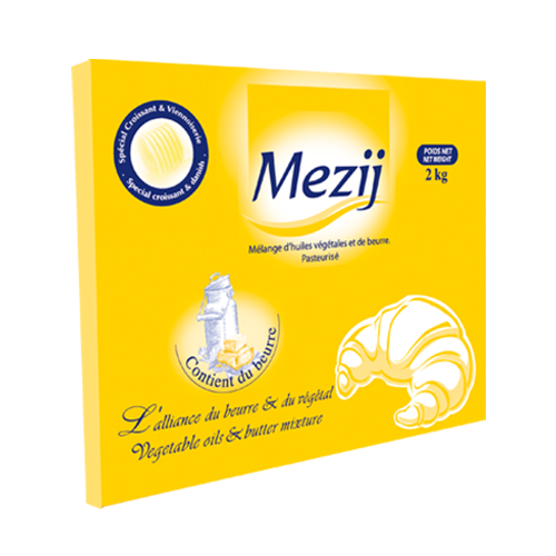 Mélange margarine beurre 15% MEIZIJ 2*5KG