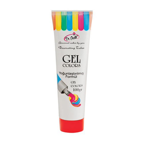 colorant en gel Tube orange 100g