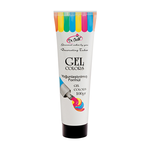 colorant en gel Tube noir 100g