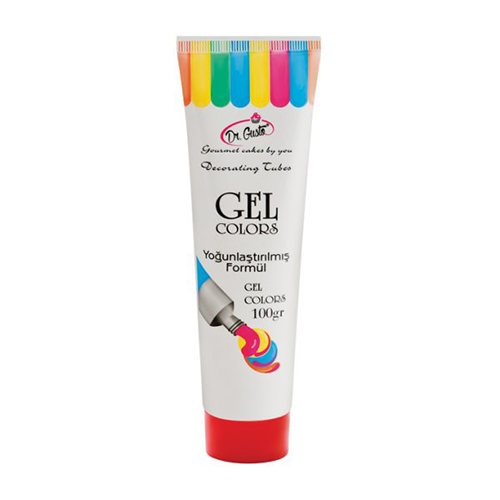 colorant en gel Tube rouge 100g