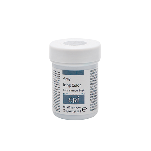 Dr Gusto colorant en gel gris 30g