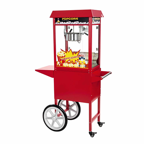 Machine popcorn avec roue